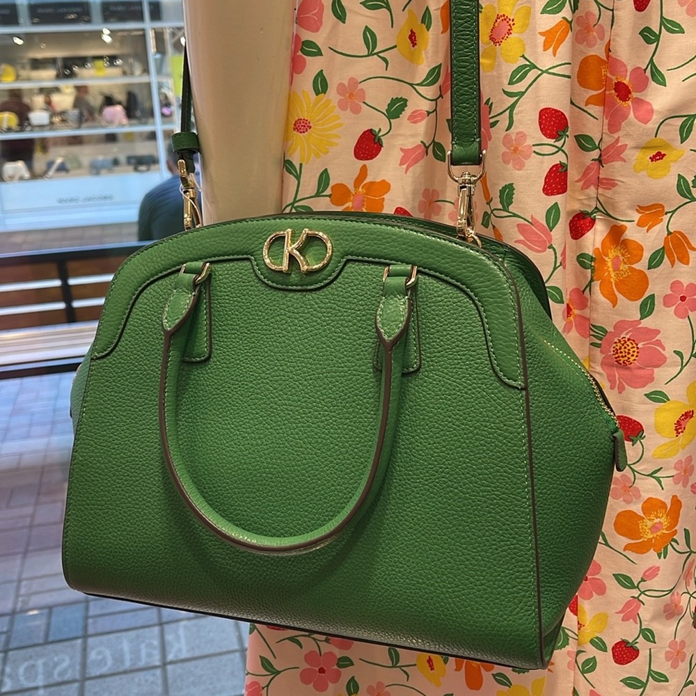 Kate Spade Kyla Large Satchel 
Green Bean
NWT - Picture 2 of 16